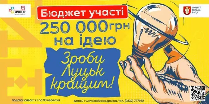 Розпочалося голосування за проєкти бюджету участі Луцької ОТГ: що пропонують у 2021 році