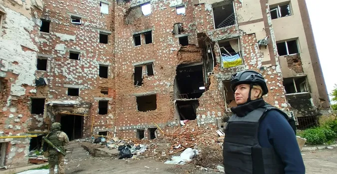 Президентка Словаччини відвідала Ірпінь і Бородянку та зустрілася із Зеленським (фото)