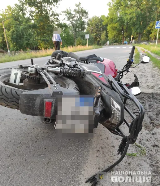 У волинському селі мотоцикл збив 11-річну дитину (фото)