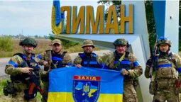 Волинські поліцейські брали участь у звільненні Лиману (фото, відео)
