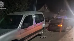У Луцьку п'яний на Opel влетів в припаркований Citroen (фото)