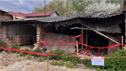 У центрі Володимира обвалилися гаражі райради (фото)