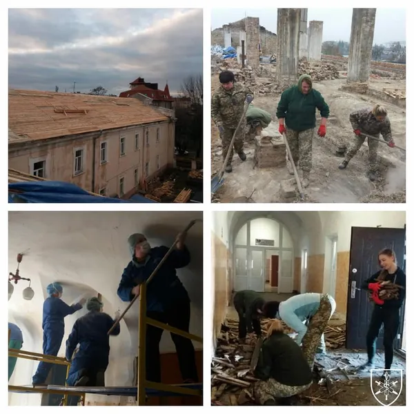Луцький військовий госпіталь відновив роботу після пожежі (фото)