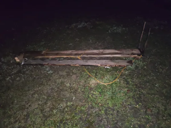 На Волині біля кордону знайшли 10 ящиків сигарет (фото)