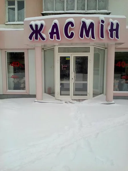 «Кому треба, той долізе»: як луцькі підприємці «чистяться» від снігу (фото)
