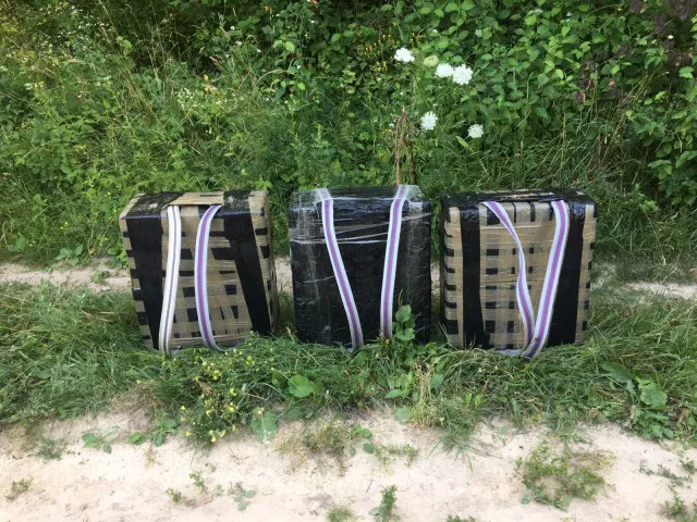 На Волинському кордоні затримали 3 тисячі пачок контрабандних цигарок
