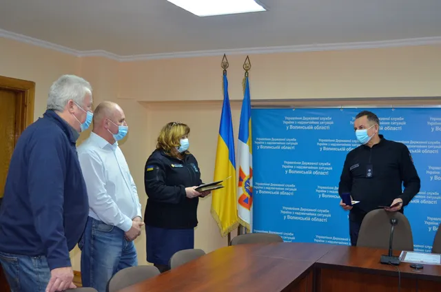 «За безпеку народу»: у Луцьку нагородили ліквідаторів наслідків аварії на ЧАЕС (фото)