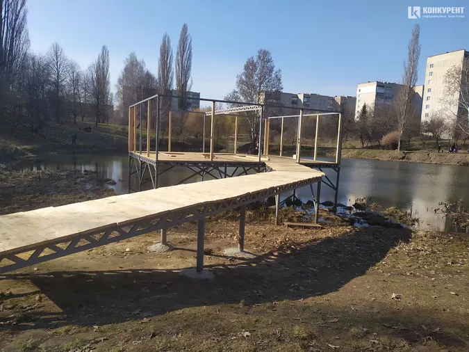 У луцькому парку 900-річчя почали облаштовувати «Венецію» (фото)