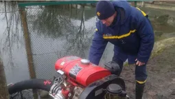 Затопило: у Голобах з присадибної ділянки відкачали 250 м кубічних води