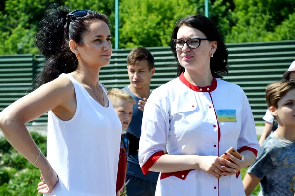 Медичні працівники на святі спорту