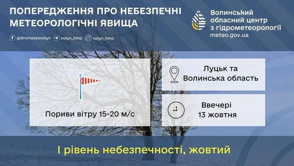 «Жовта» небезпека: на Волині очікується густий туман