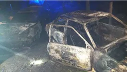 У Луцькому районі вночі згоріли дві автівки (фото, відео)