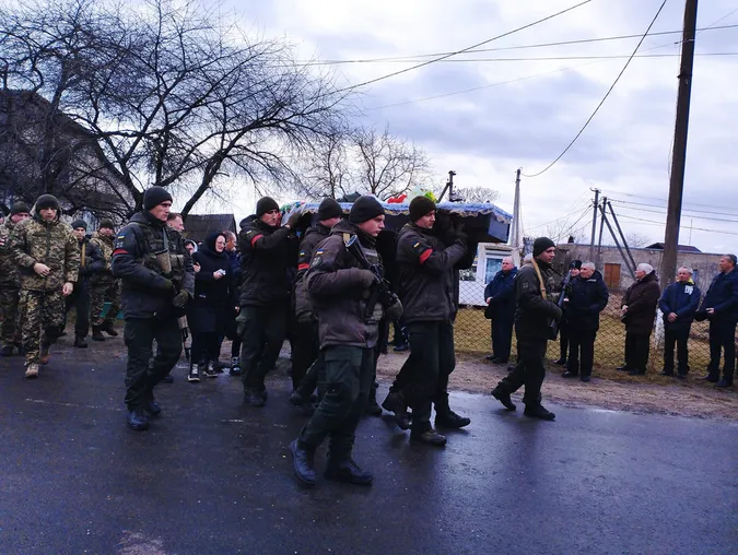 На Волині прощались  із захисником Віктором Сіжуком (фото)