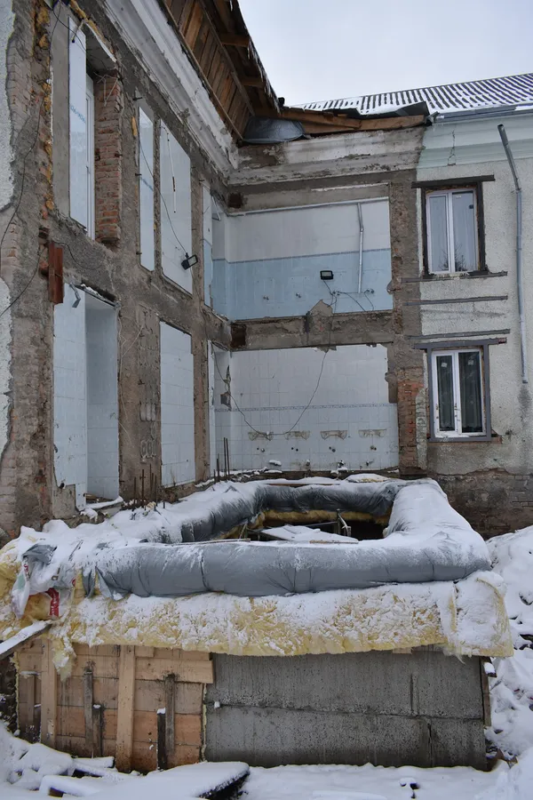 У Горохівському районі відбудовують корпус інтернату (фото)