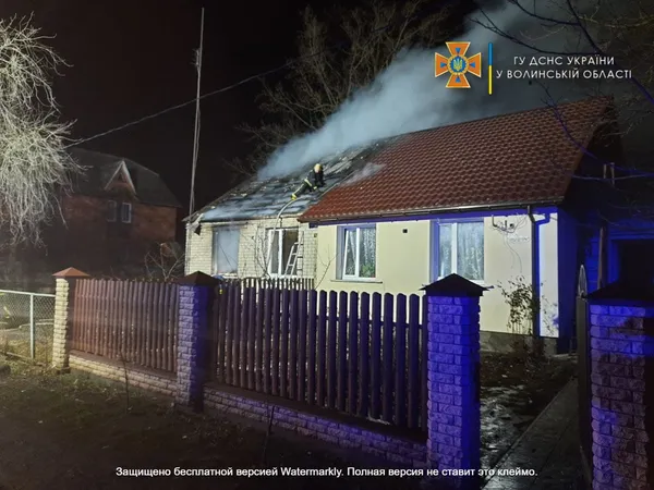 У Ківерцях у пожежі загинули двоє братів (фото, відео)