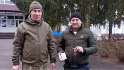 Воїну з Волині Анатолію Рудчику вручили медаль «Захисники Сходу» (фото)