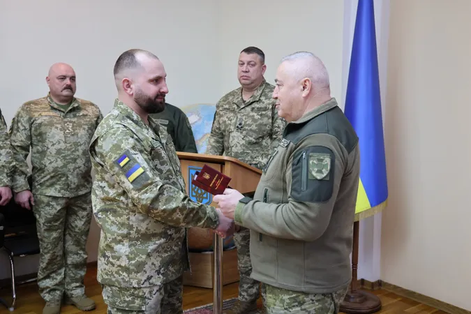 Волинським прикордонникам вручили нагороди (фото)