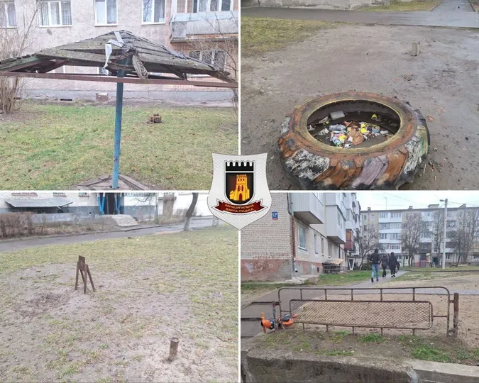У Луцьку знесуть незаконну будку і стовпчики (фото)