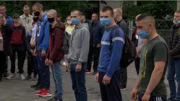 На Волині стартував призов: юнаків перевіряють на COVID-19 (відео)