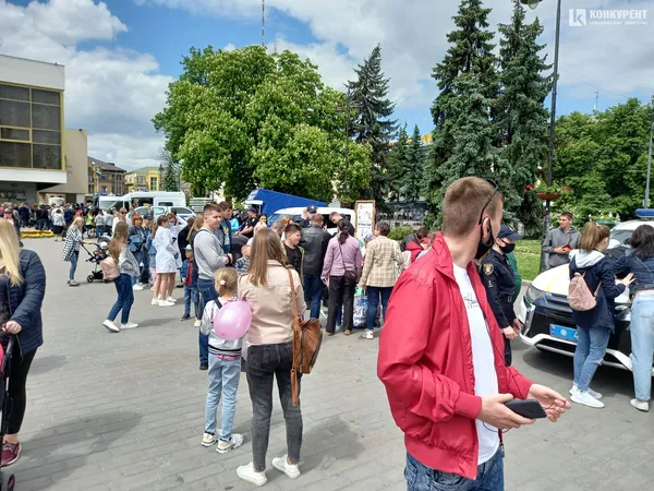 У центрі Луцька організували свято для дітей (фото)