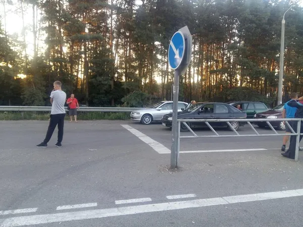 На «Ягодині» вкрали нові дорожні знаки (фото)