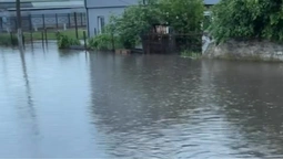 Вода по коліна: місто на Волині «потонуло» через зливу (відео)