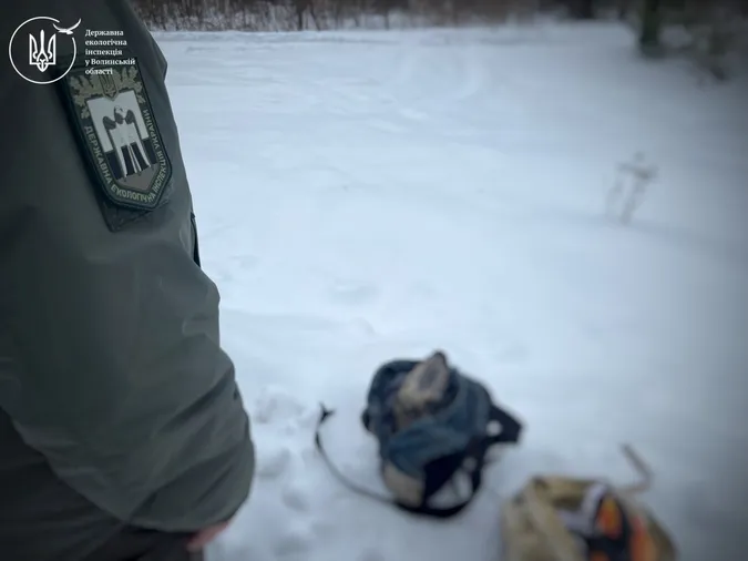 На Волині затримали браконьєрів, які полювали на косулю