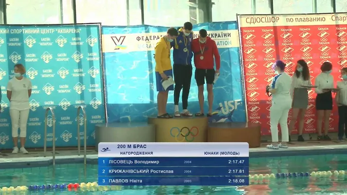 Четверо волинян-юніорів здобули «бронзу» на Чемпіонаті України з плавання