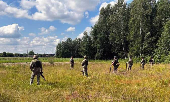На Волині інструктор зі США тренує прикордонників (фото)