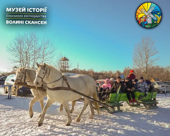 Вперше: в Рокинському музеї-скансені відбулась «Зимова феєрія» (фото)