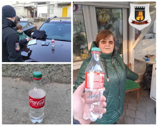 У Луцьку біля «Гостинця» спіймали жінку, яка продавала «самогонку»