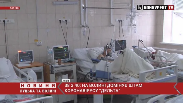 На Волині домінує штам «Дельта»: виявили у 99% досліджених зразків (відео)