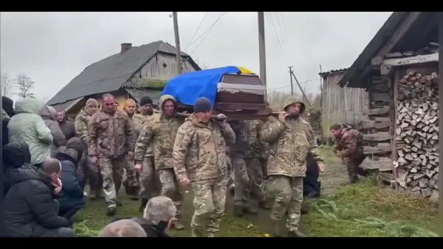 На Волині попрощалися із молодим захисником Михайлом Батраковим (відео)