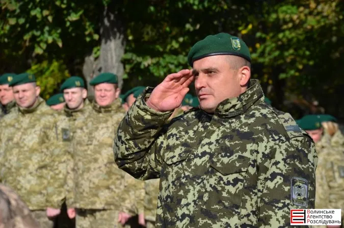 Як у Луцьку прикордонники святкують день Захисника України (фото)