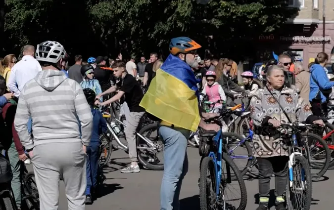 Подія сезону: як лучани відсвяткували «Велодень» (відео)