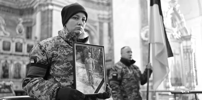Загинув на Донеччині: у Луцьку попрощалися з 32-річним Дмитром Бачинським (фото)