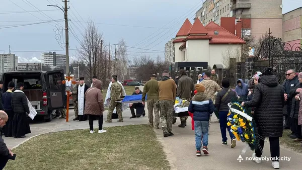 На Волині попрощалися із захисником Олександром Дудіком (фото)