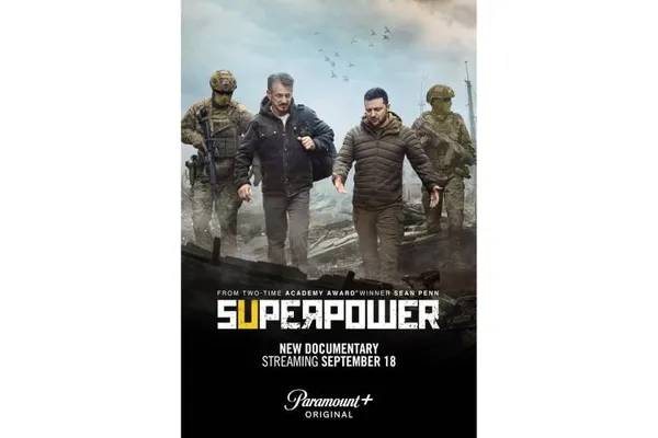 Вийшов перший трейлер фільму Шона Пенна про війну в Україні