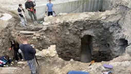 У Луцьку археологи розкопали давню оборонну вежу: вона ховалася біля монастиря Бригідок (фото)