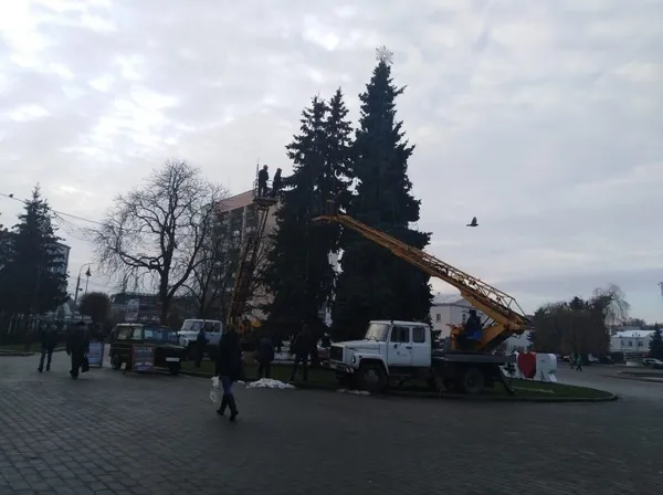 Луцьк новорічний: у скільки обійшлися прикрашені ялинки (фото)