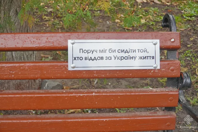 У Володимирі влаштували щемливу акцію у пам'ять про захисників
