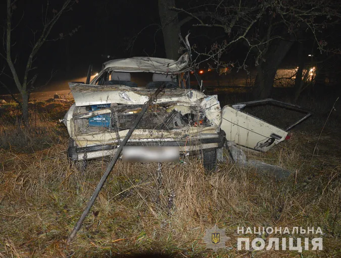 Смертельна аварія на Волині: легковик в'їхав у підводу (фото)