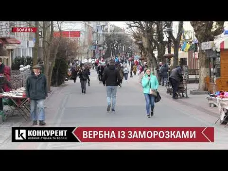 На Вербну неділю на Волинь прийдуть заморозки (відео)