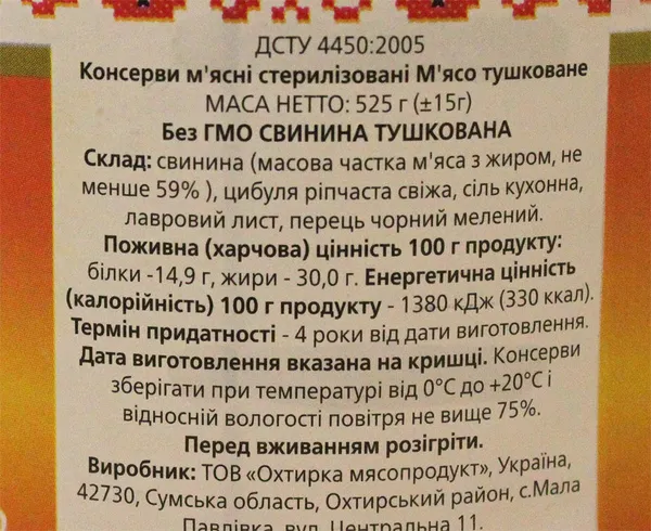 Експерти назвали найкращі та найгірші марки тушонки (список)