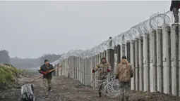 Волинь відгороджують від Білорусі бетонним парканом (фото, відео)