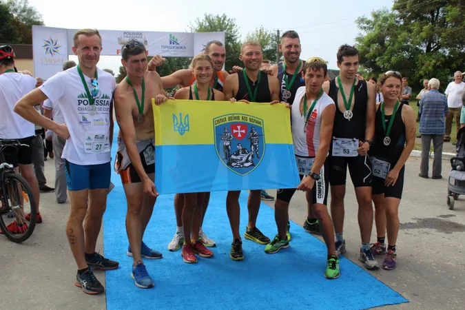 Відомо, хто переміг на змаганнях з триатлону «Polissia Challenge Cup» (фото)