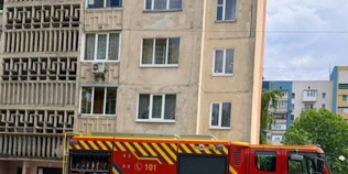 У Луцьку на Соборності палала квартира: причину встановлюють (відео)