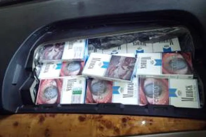 На Волині білорус залишився без авто через сигарети