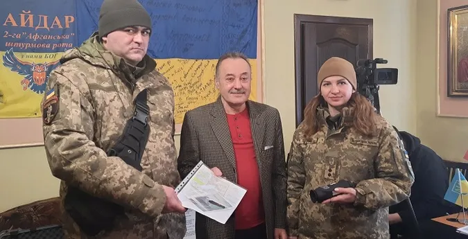 На Волині пенсіонер зібрав понад 300 тисяч для ЗСУ (фото)