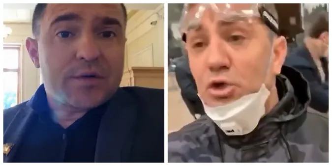 В їдальні Ради почубилися «слуги» Тищенко і Куницький (відео)
